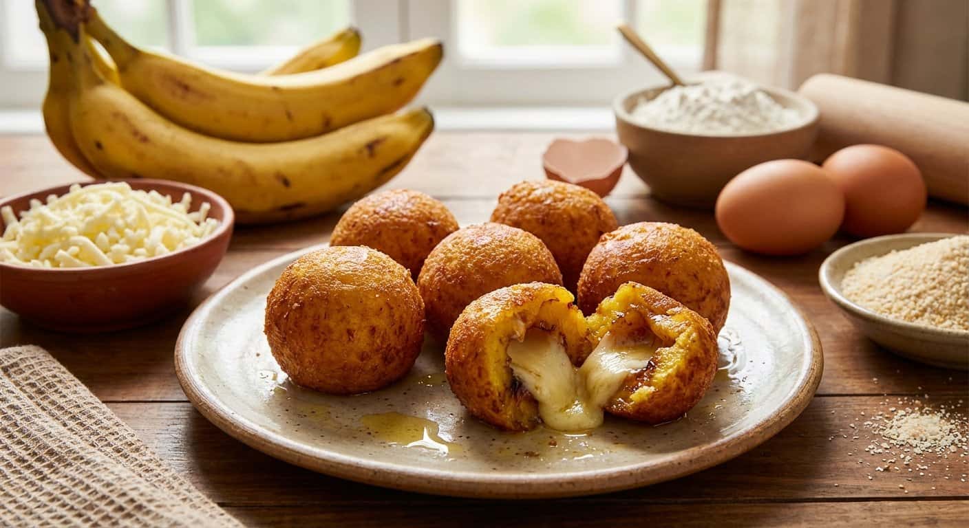 Aborrajados de Plátano Maduro