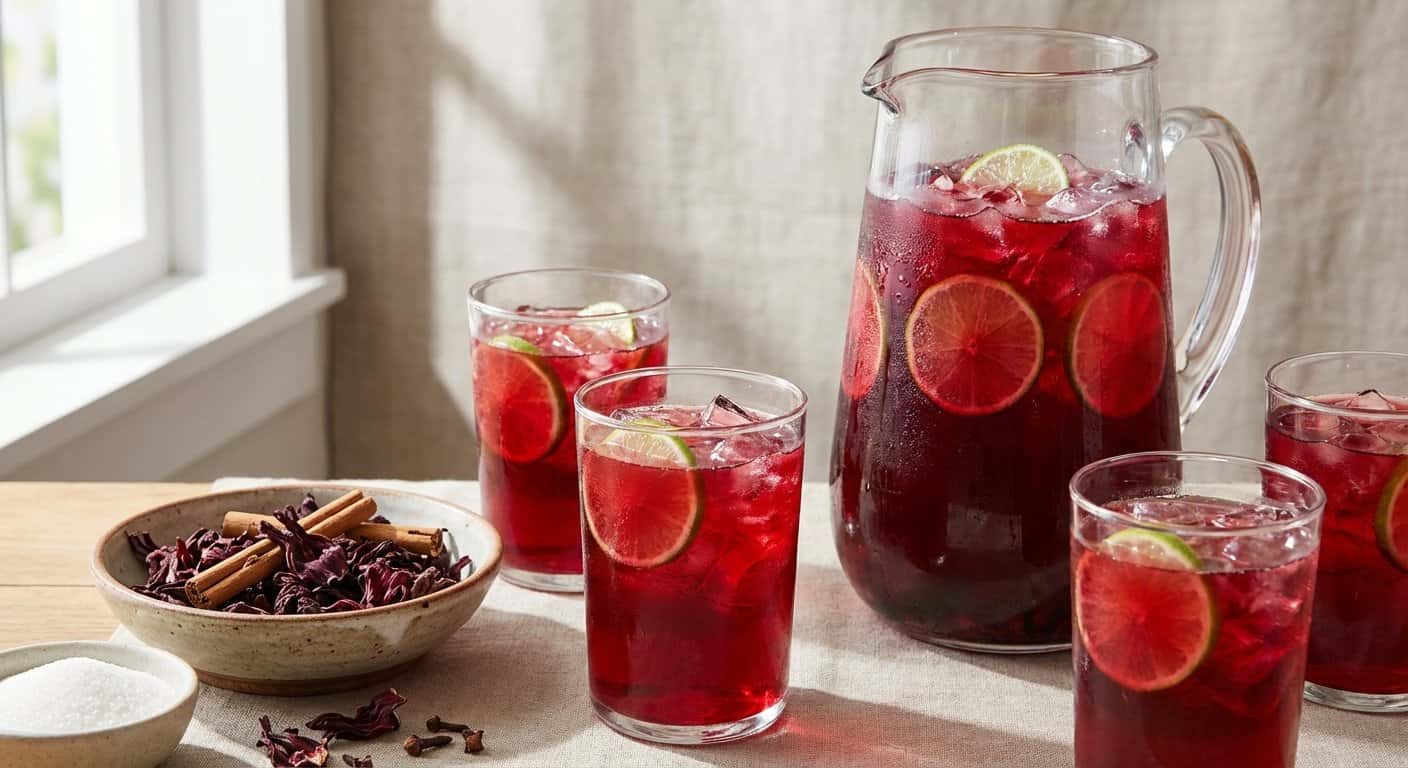 Agua Fresca de Jamaica