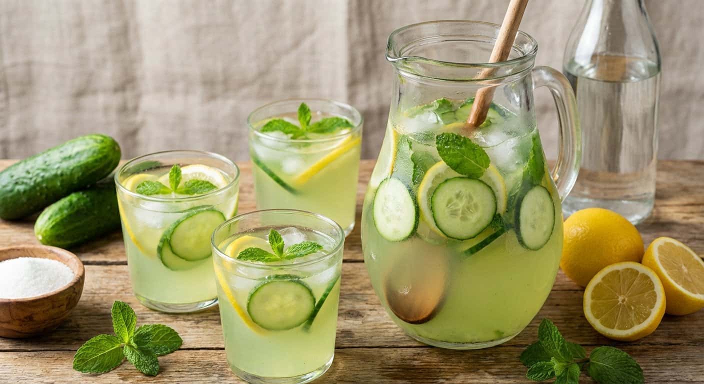 Agua Fresca de Pepino