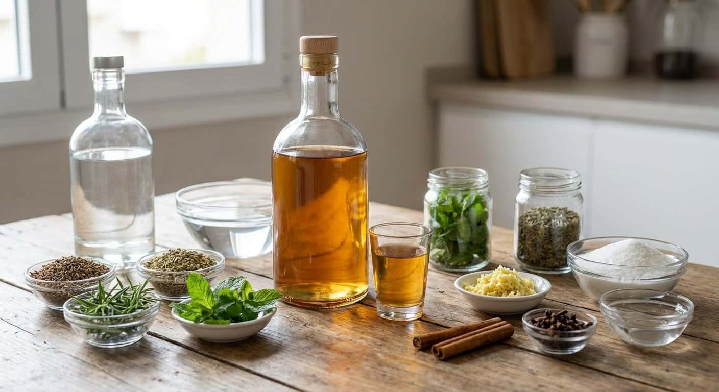 Aguardiente Casero de Hierbas