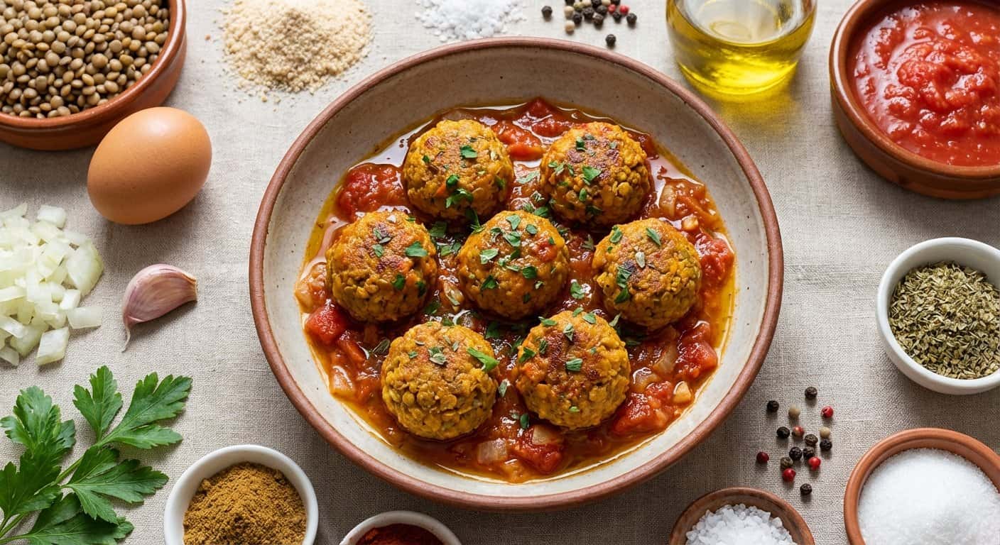 Albóndigas de Lentejas