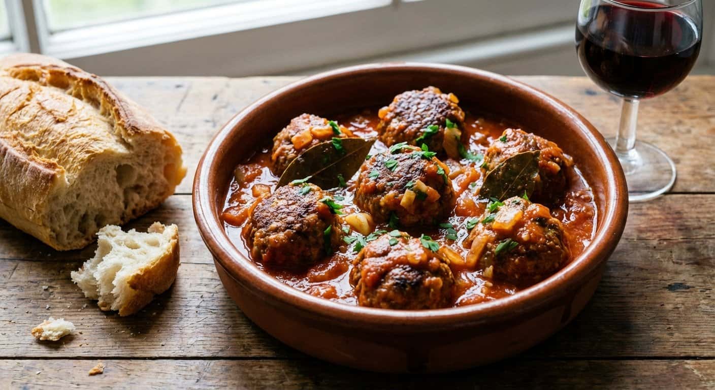 Albóndigas en Salsa al Estilo Clásico