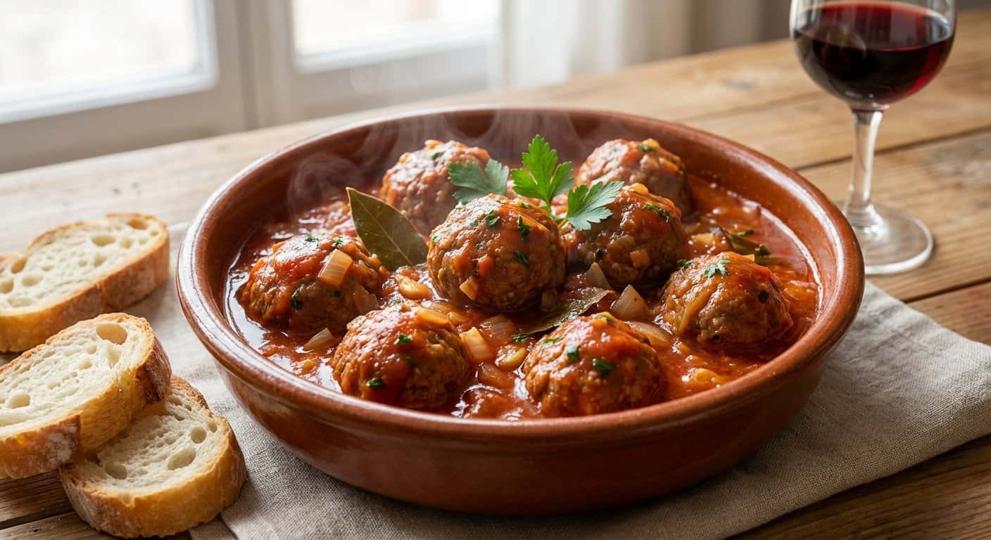 Albóndigas en Salsa Tradicional