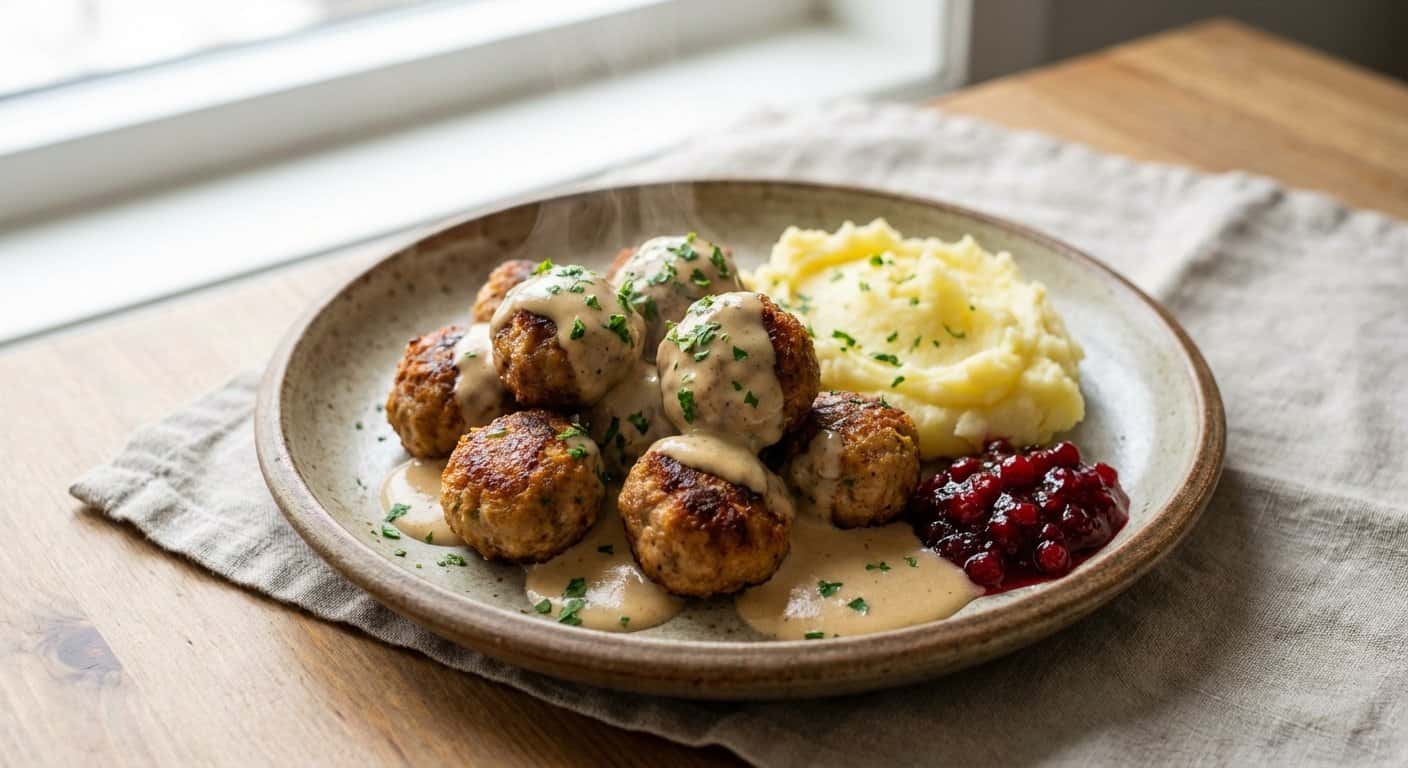 Albóndigas suecas en airfryer