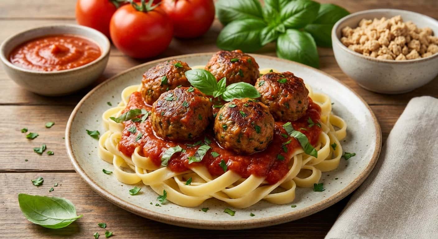 Albóndigas Veganas de Soja Texturizada