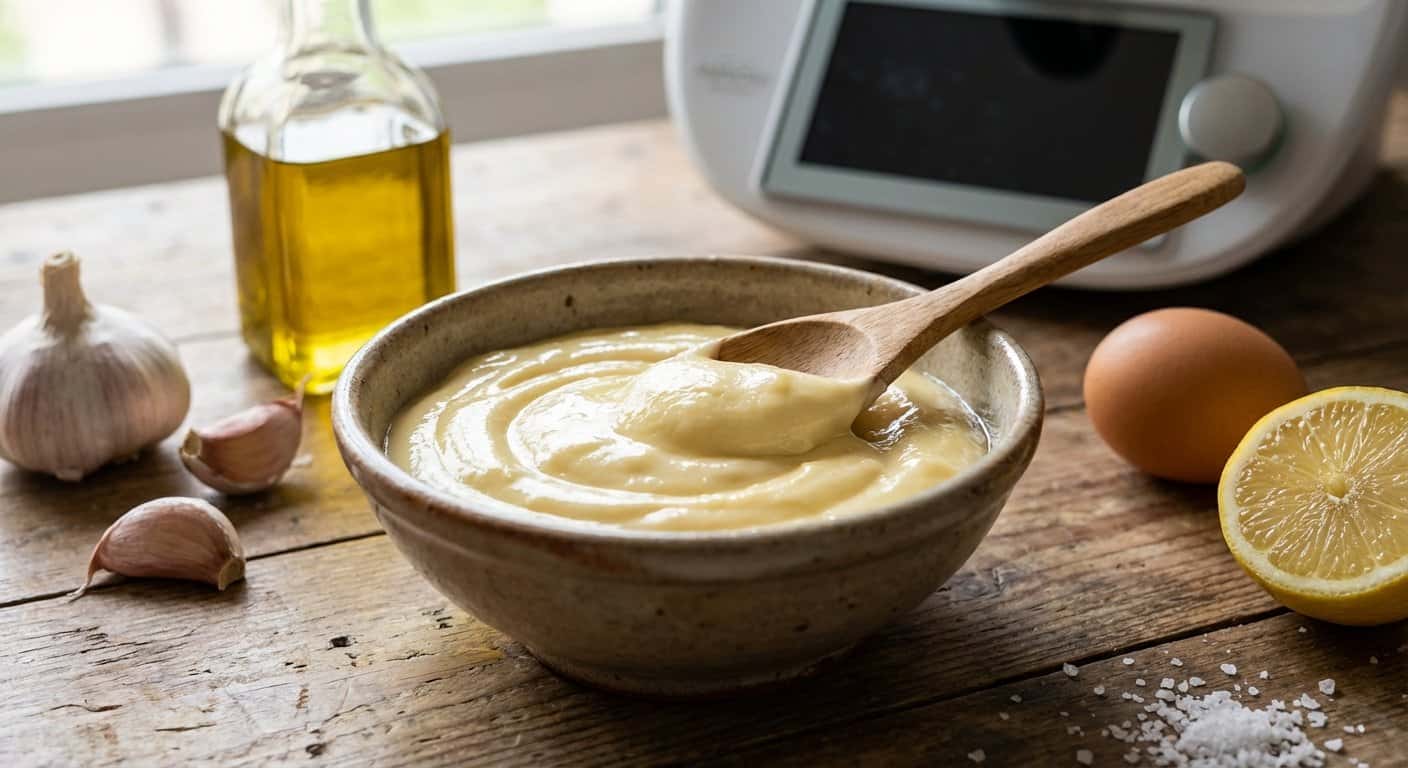Alioli Casero en Thermomix