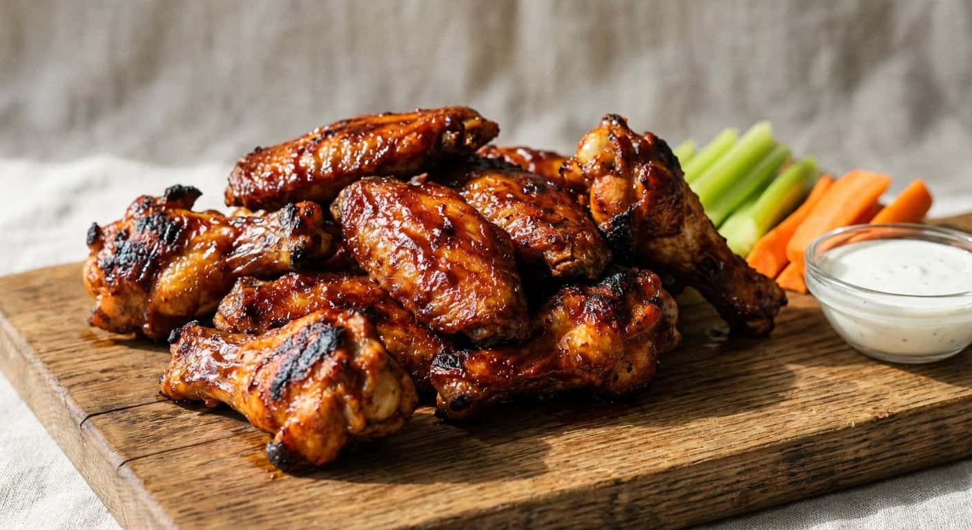 Alitas de pollo a la barbacoa