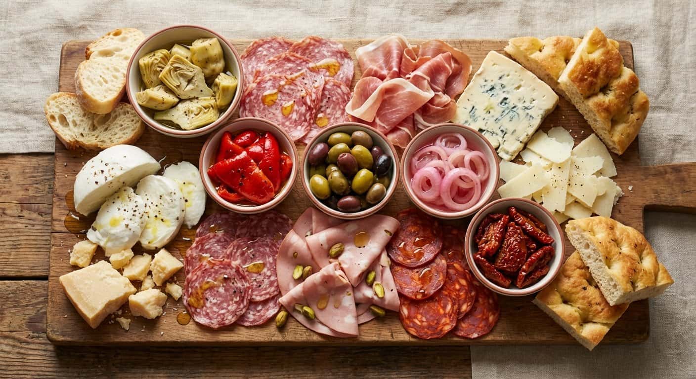 Antipasto Italiano Clásico