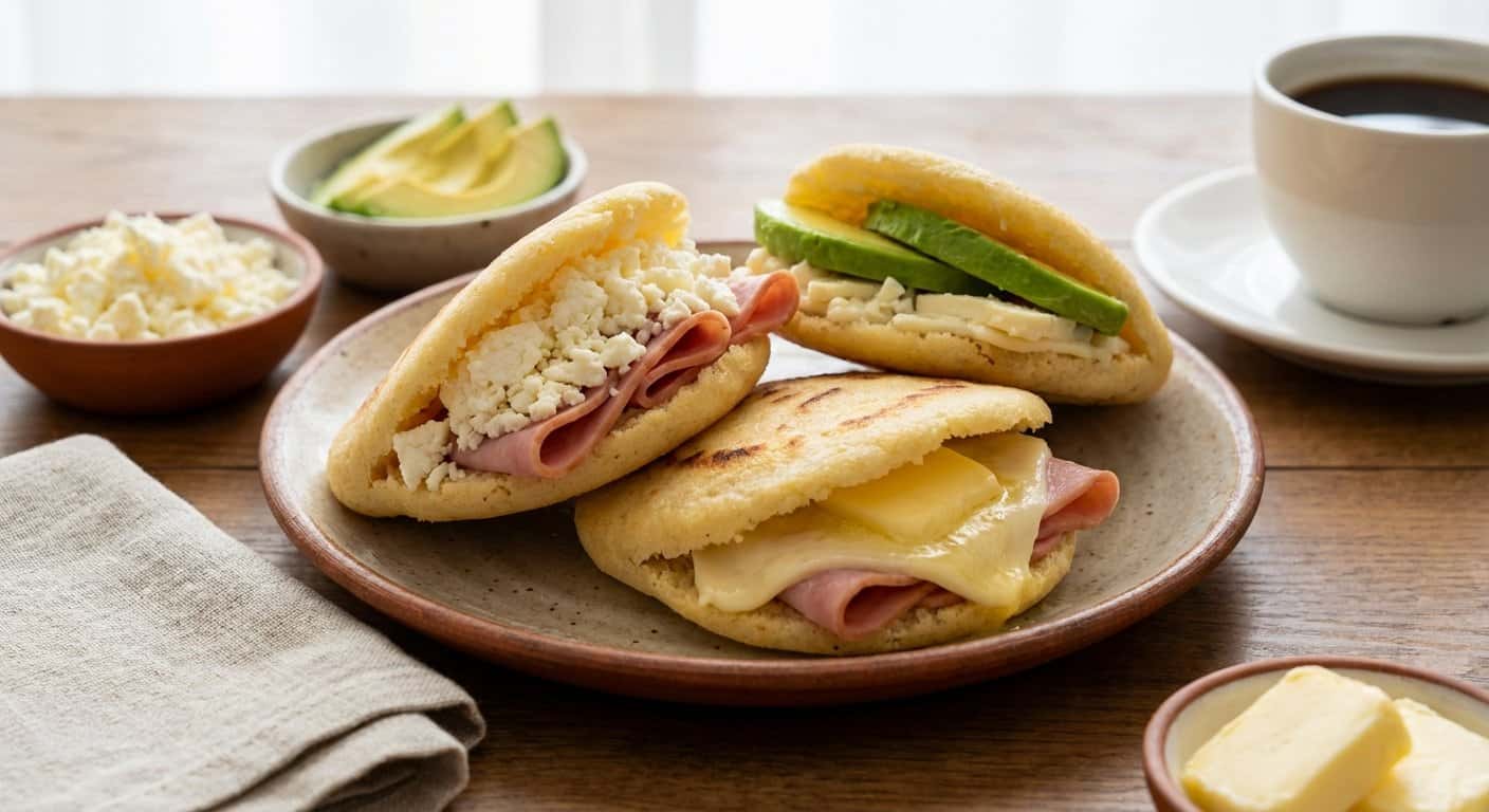 Arepas Venezolanas Rellenas