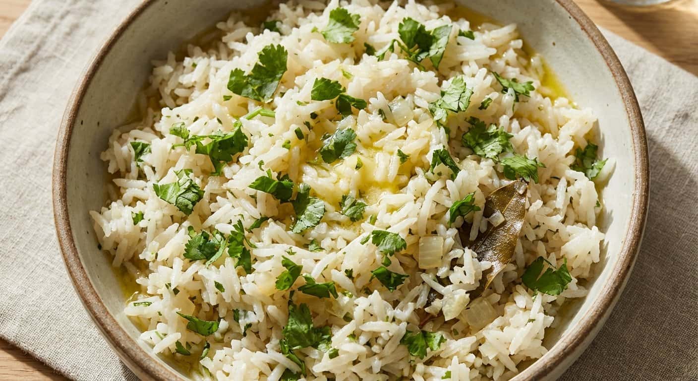 Arroz Aromático con Cilantro