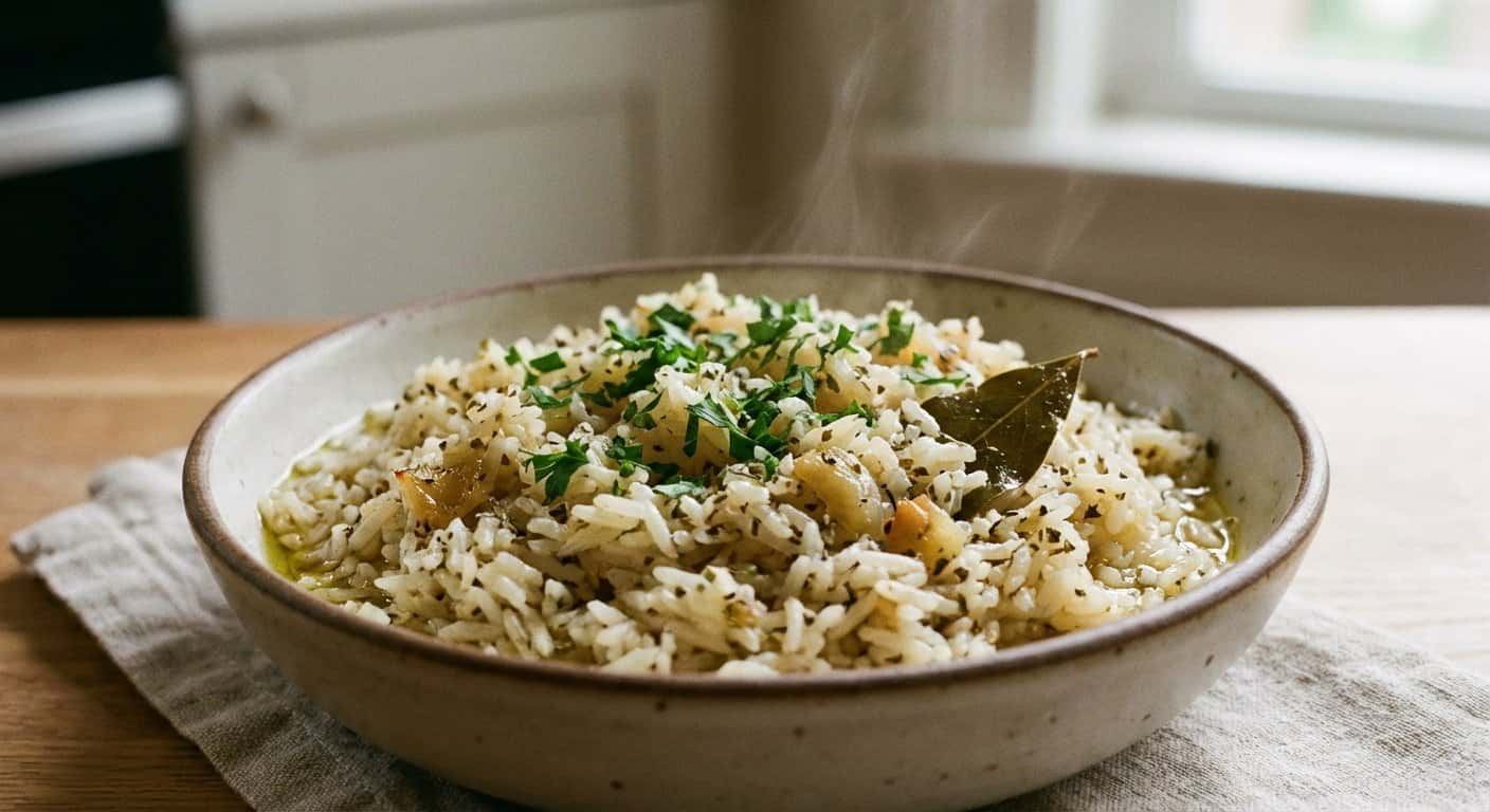 Arroz Aromático con Orégano