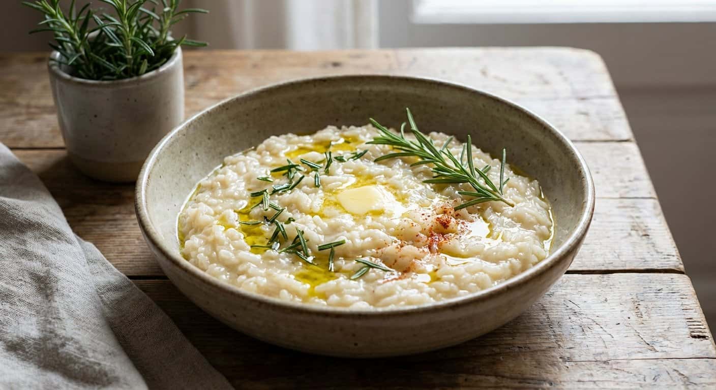 Arroz Aromático con Romero y Cayena Suave en Slow Cooker
