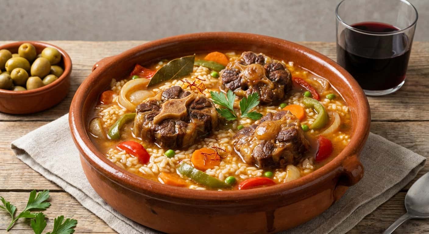 Arroz Caldoso de Rabo de Toro