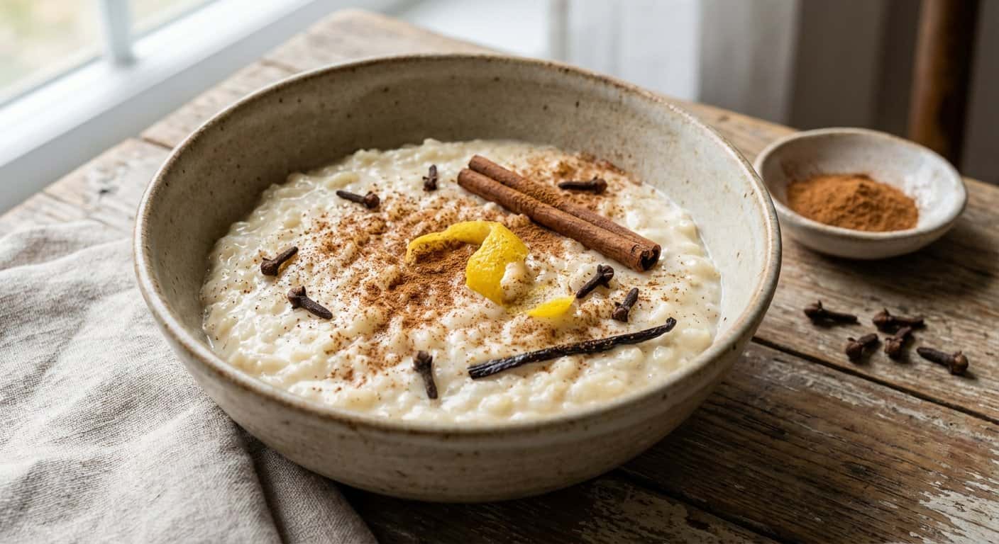 Arroz con Leche y Clavo