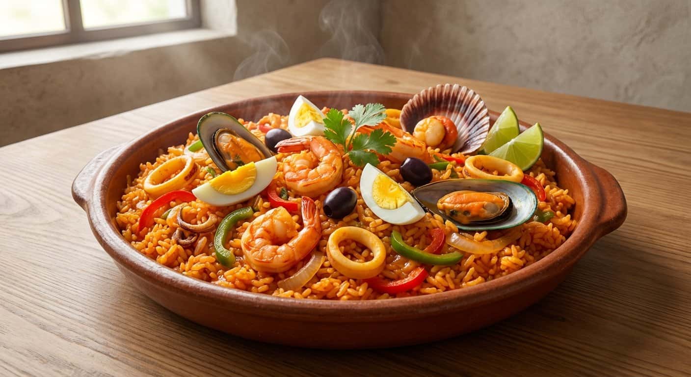 Arroz con Mariscos Peruano