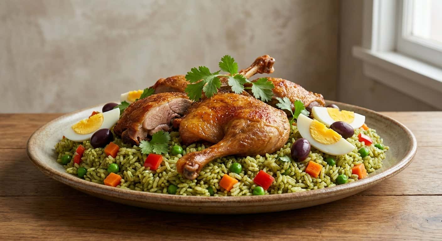 Arroz con Pato a la Limeña