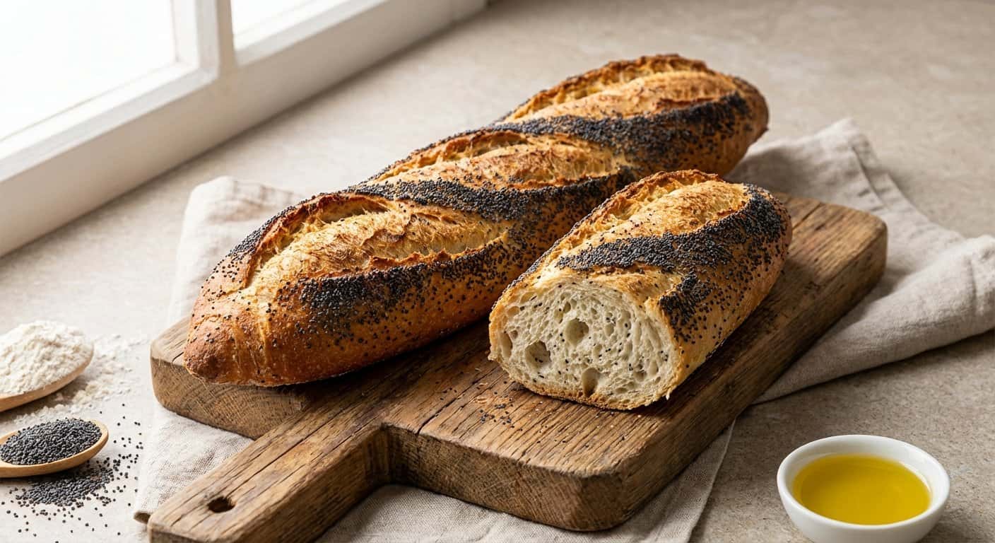 Baguette Rápido con Amapola