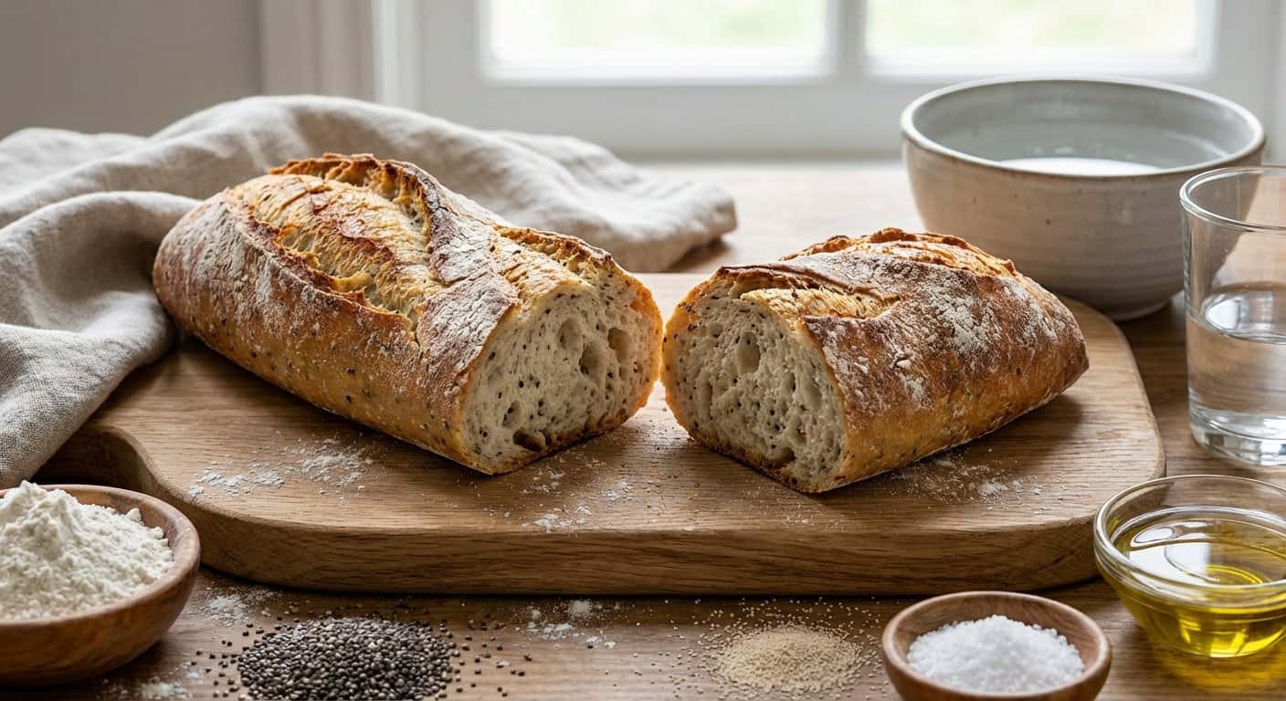 Baguette Rápido con Chía