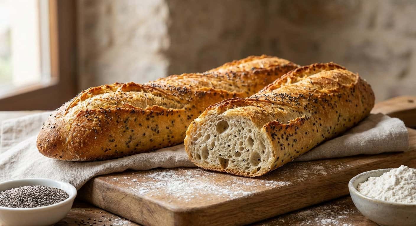 Baguette Tradicional con Chía