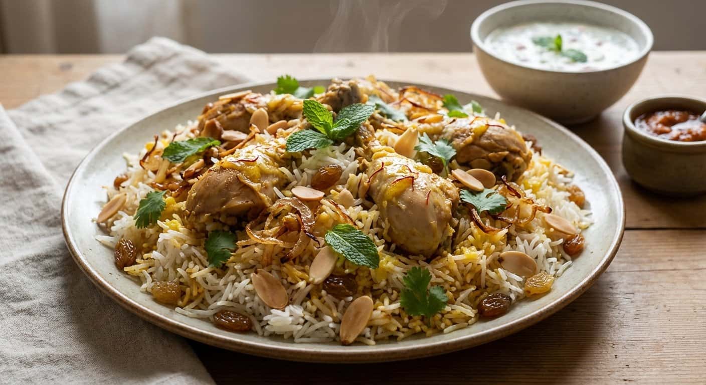 Biryani Tradicional Indio