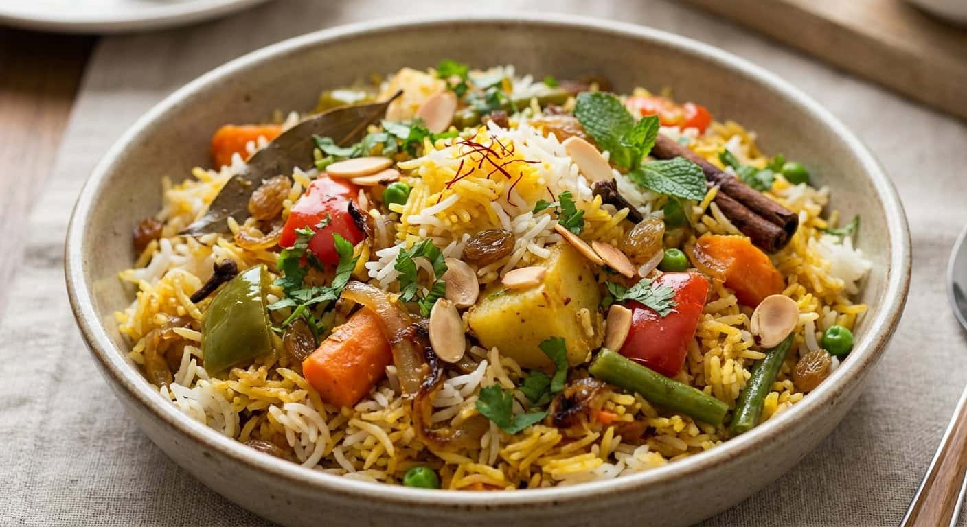 Biryani Vegetal