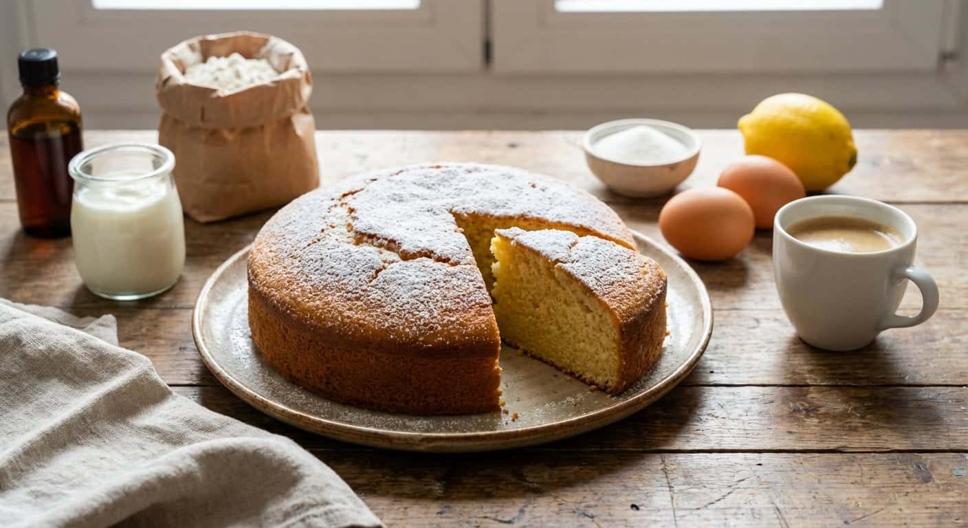 Bizcocho Casero de Yogur