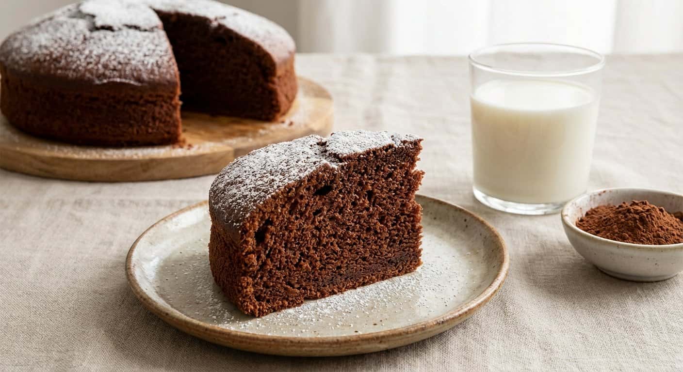 Bizcocho de Cacao Esponjoso