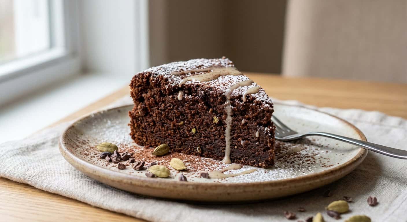 Bizcocho de Cardamomo y Cacao