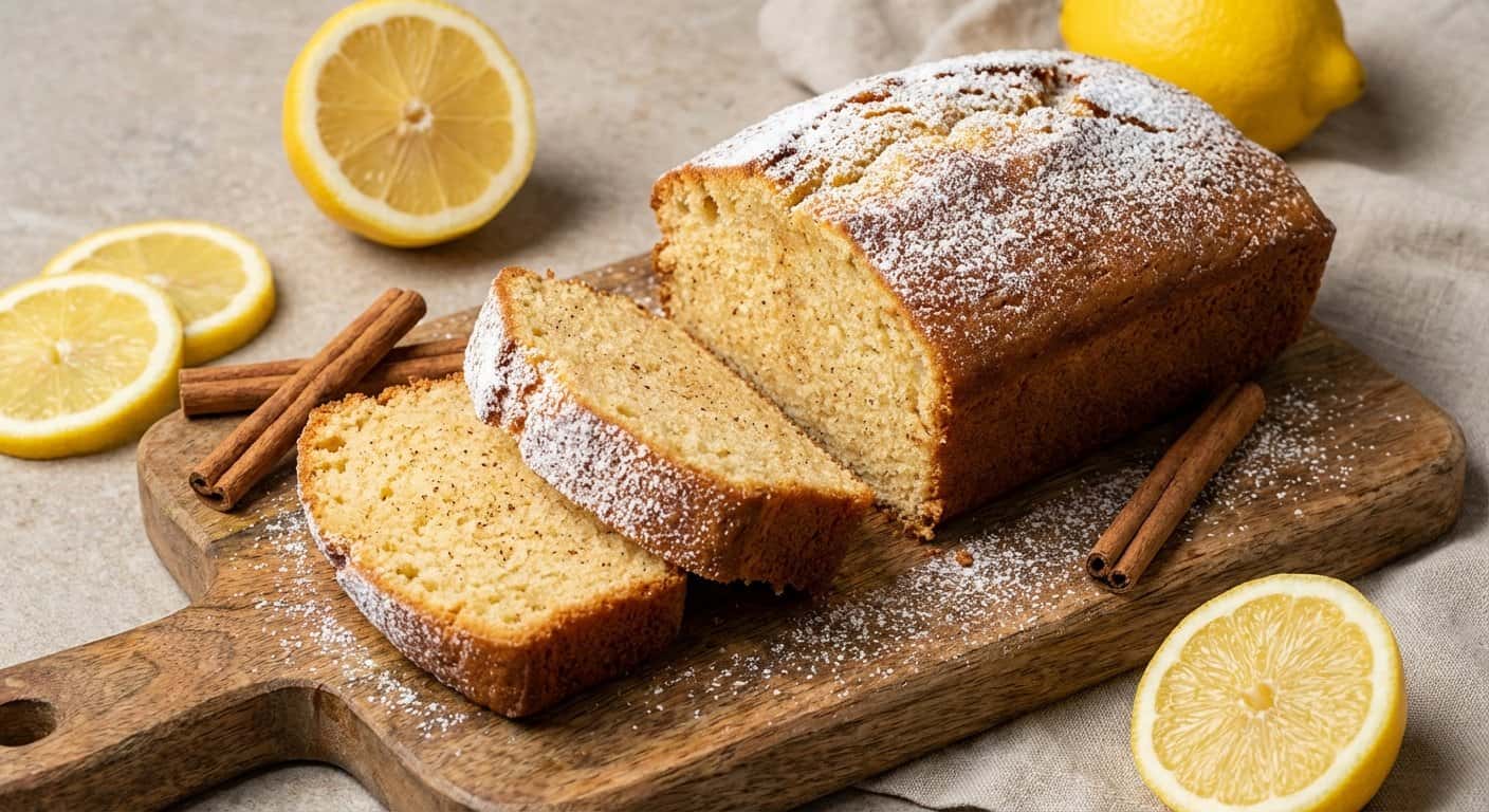 Bizcocho de Limón con Canela
