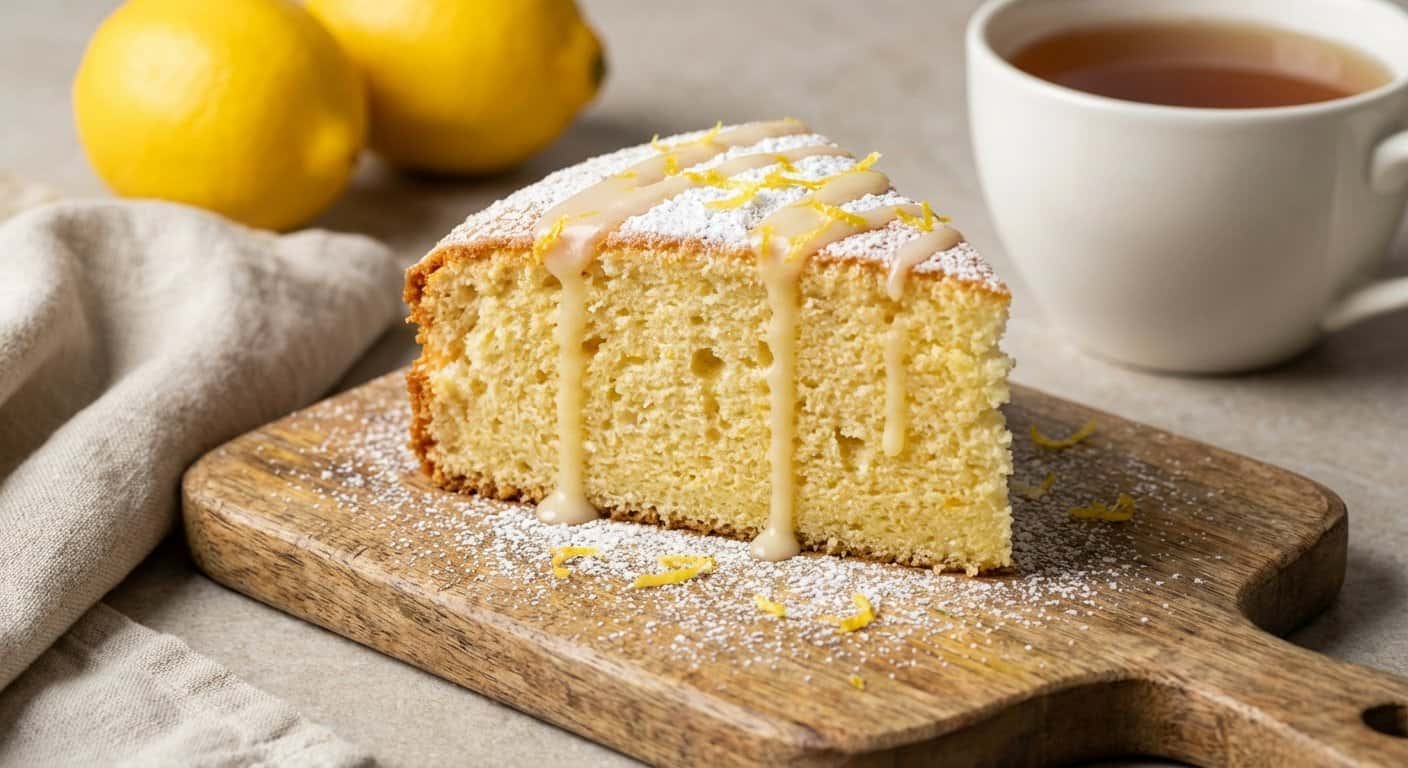 Bizcocho de Limón Esponjoso