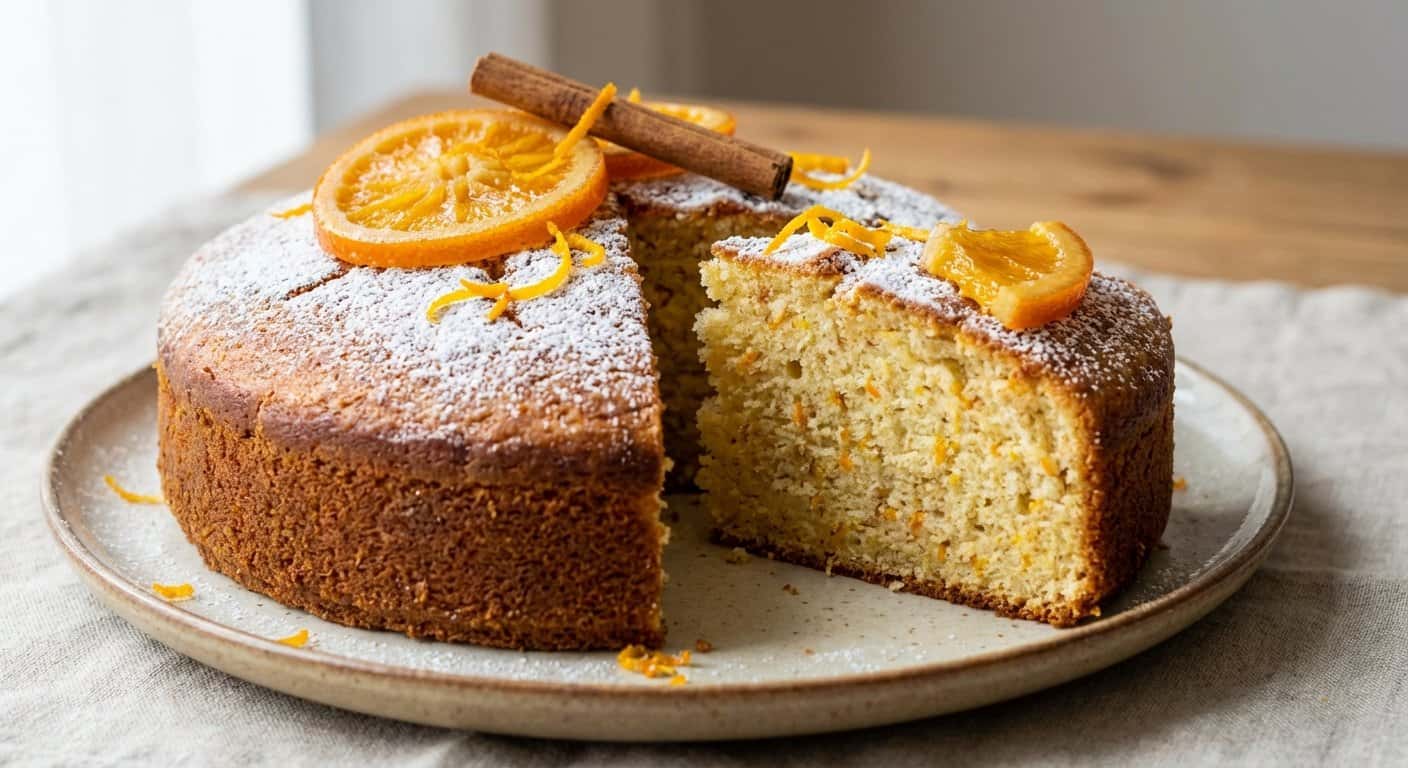 Bizcocho de Naranja con Canela