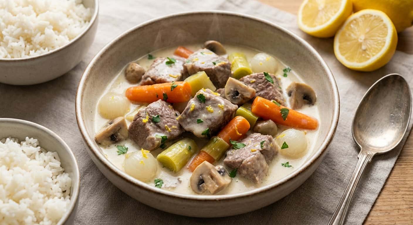 Blanquette de Veau Parisino con Limón