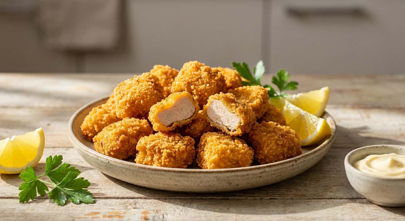 Bocaditos de Pollo Rebozado