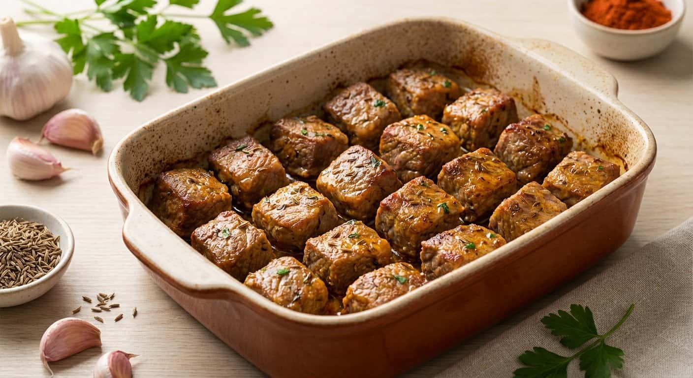 Bocaditos de Ternera al Horno con Comino