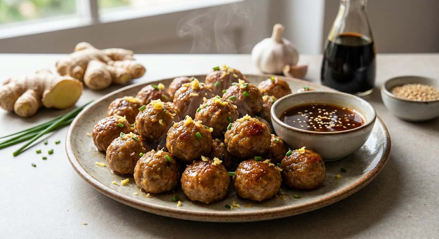 Bocaditos de Ternera al Horno con Jengibre