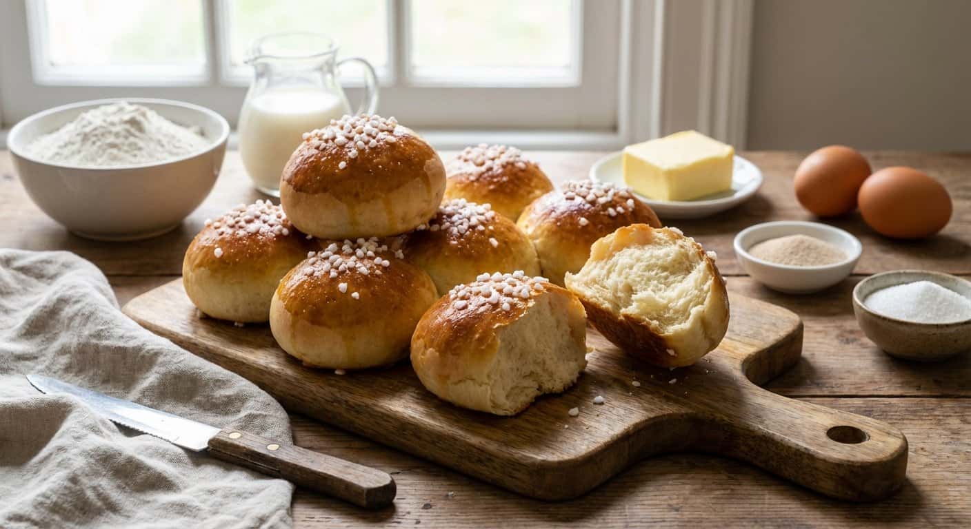 Bollos de Leche Caseros