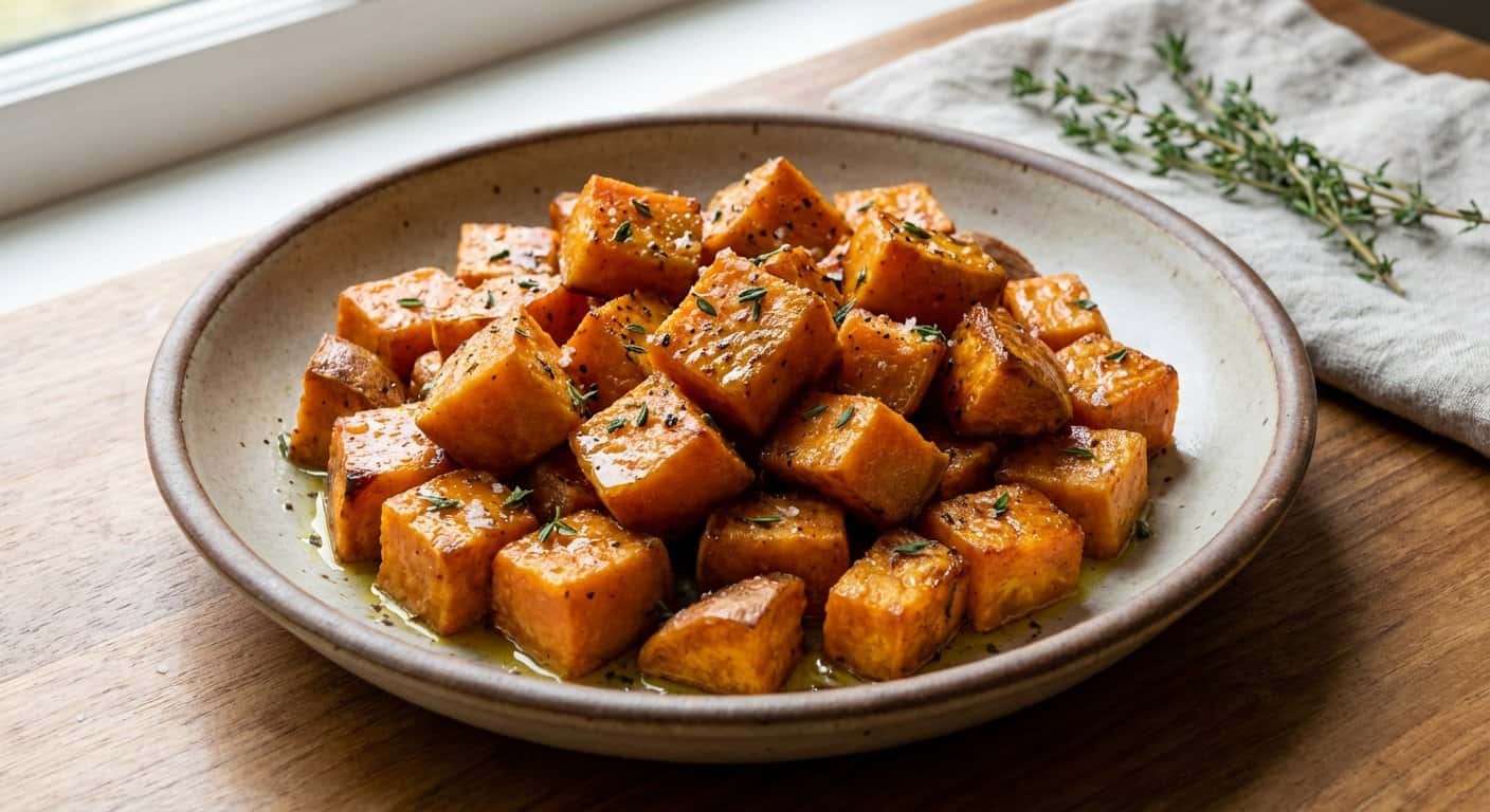 Boniato al Horno con Tomillo