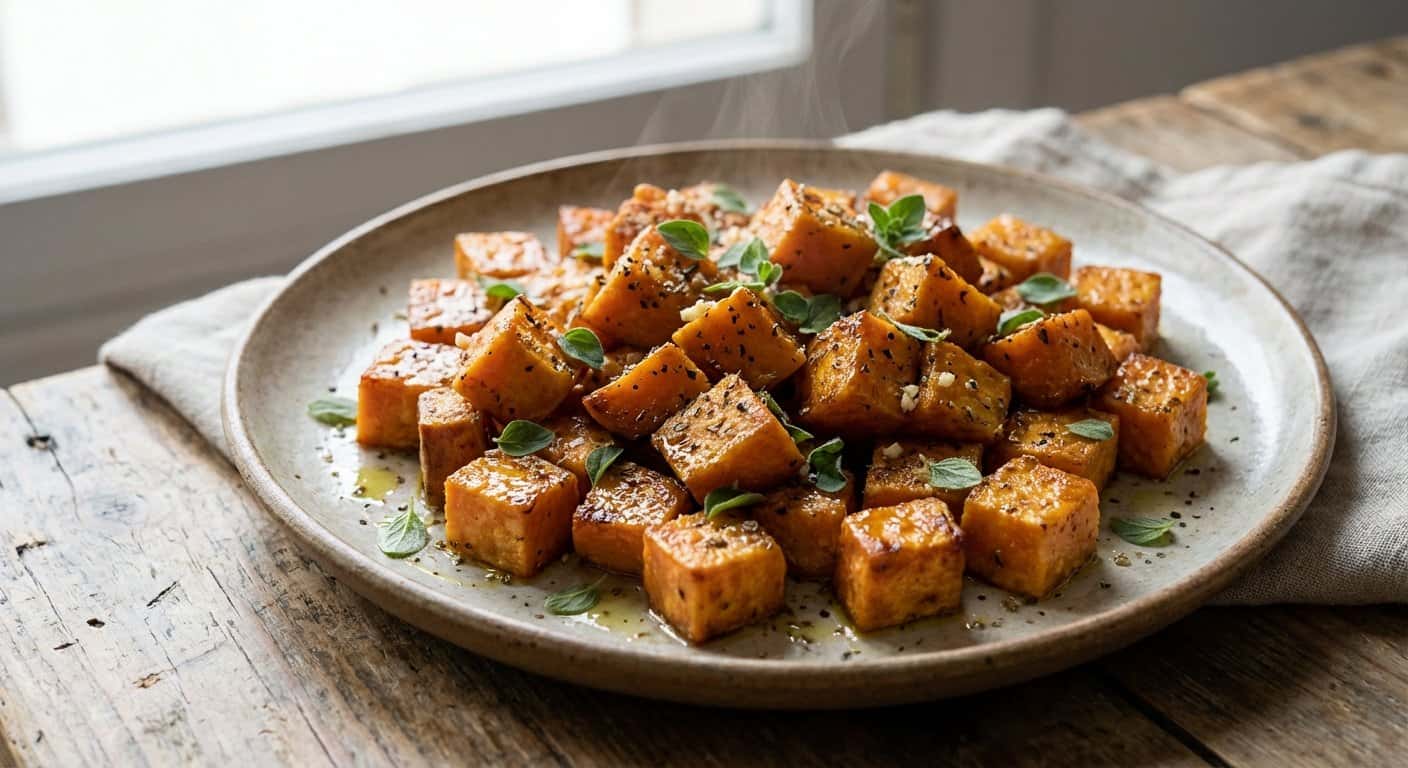 Boniato Asado con Orégano