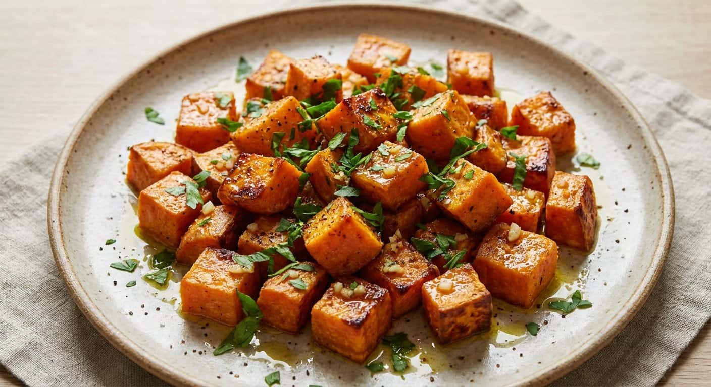 Boniato Asado con Perejil