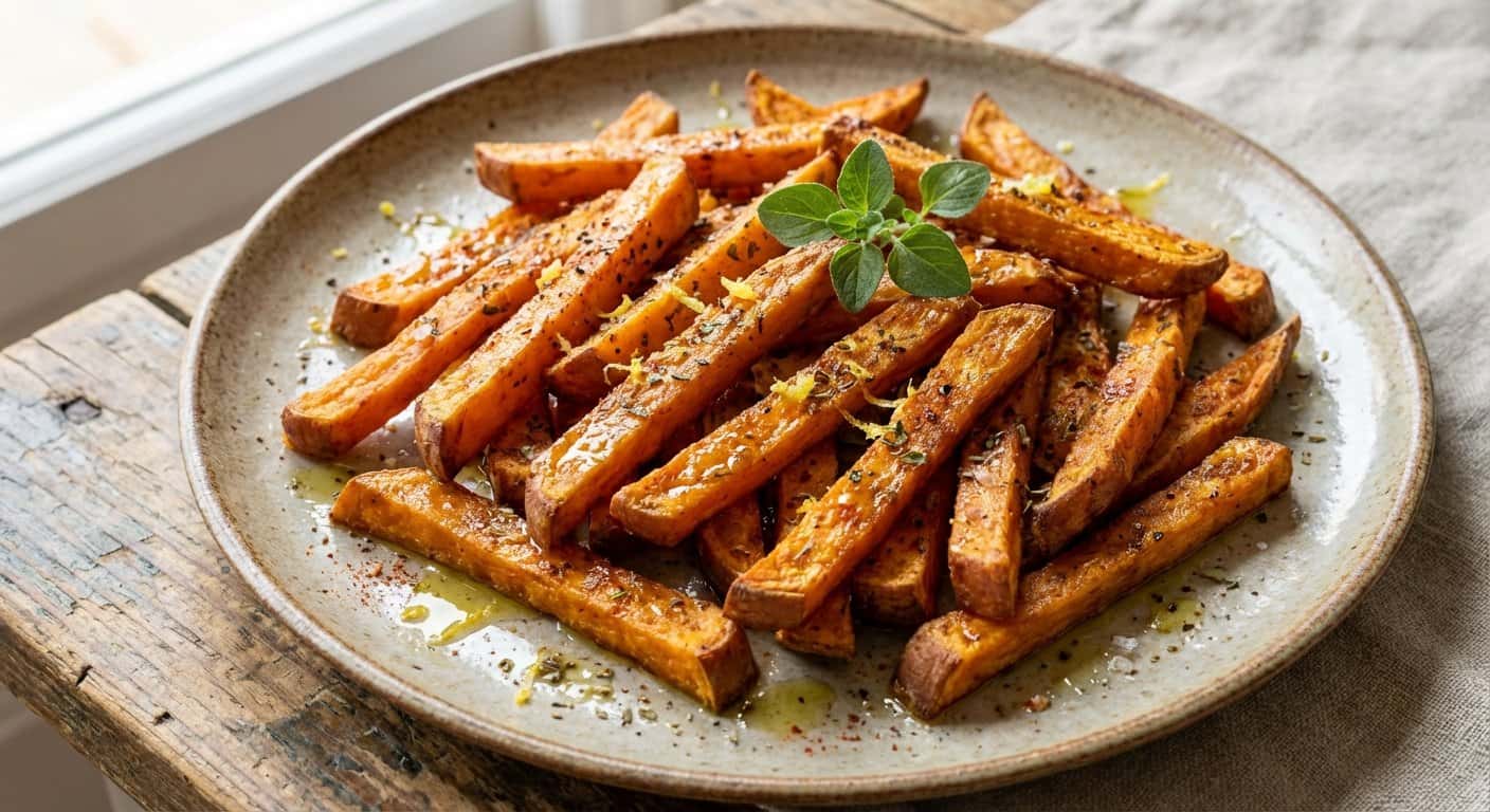 Boniato Crujientes con Orégano