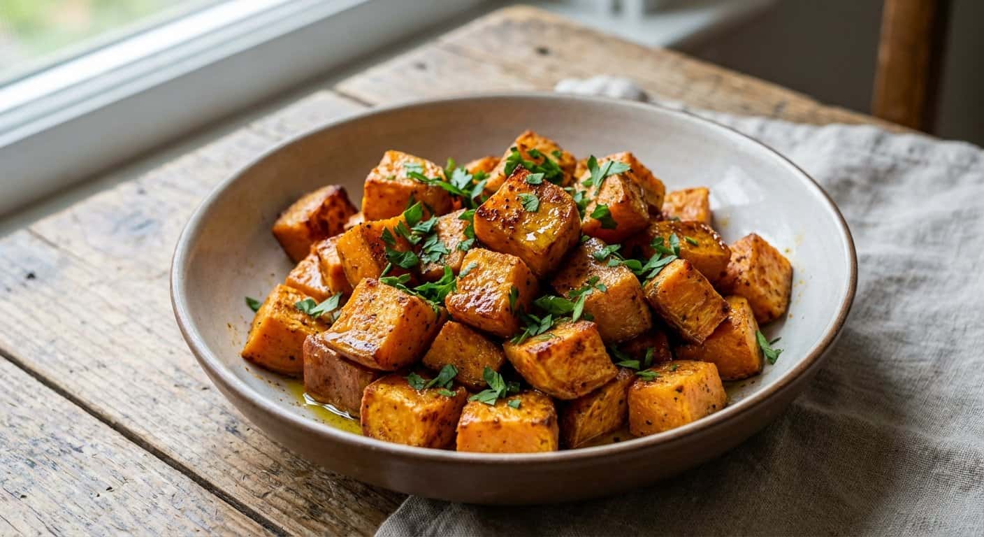 Boniato Especiado con Perejil