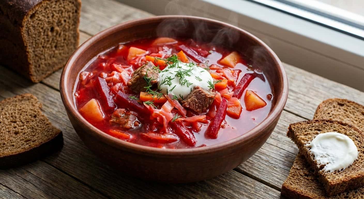 Borscht Ucraniano Tradicional