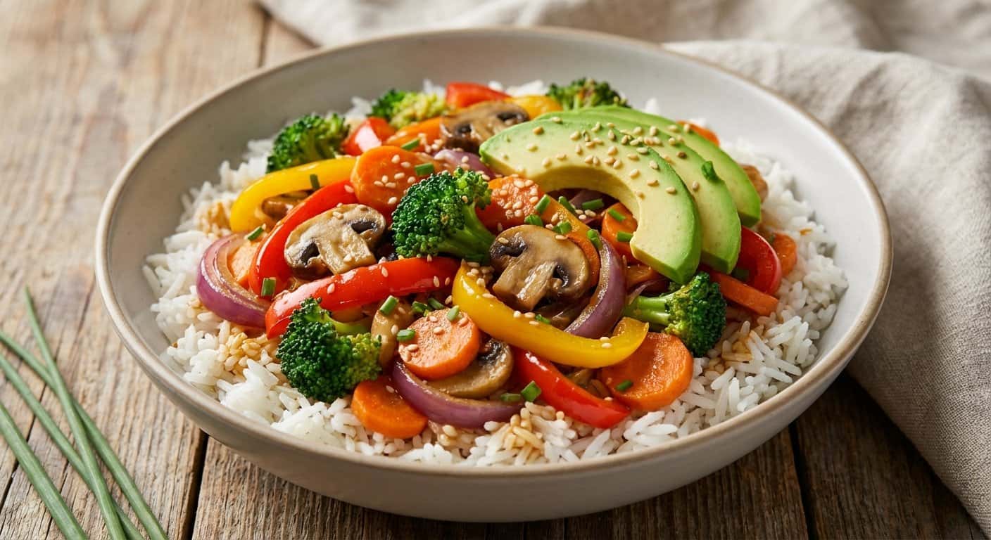Bowl de Arroz con Verduras