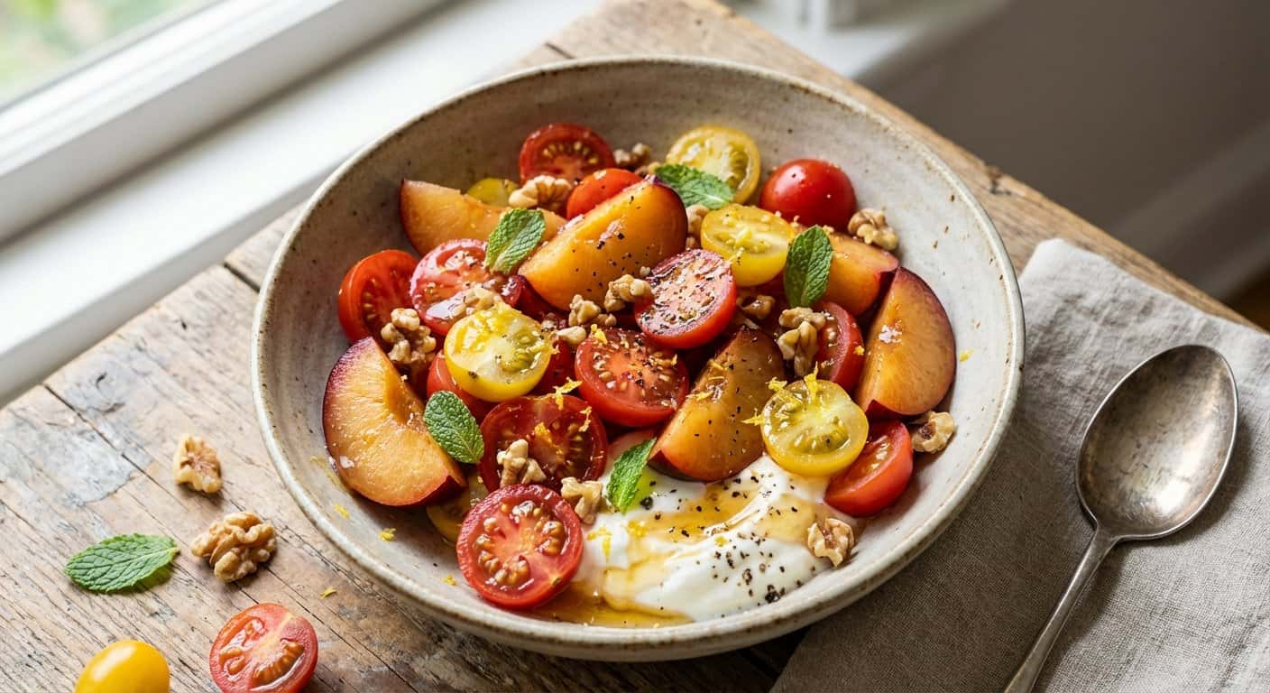 Bowl de Tomate y Ciruela