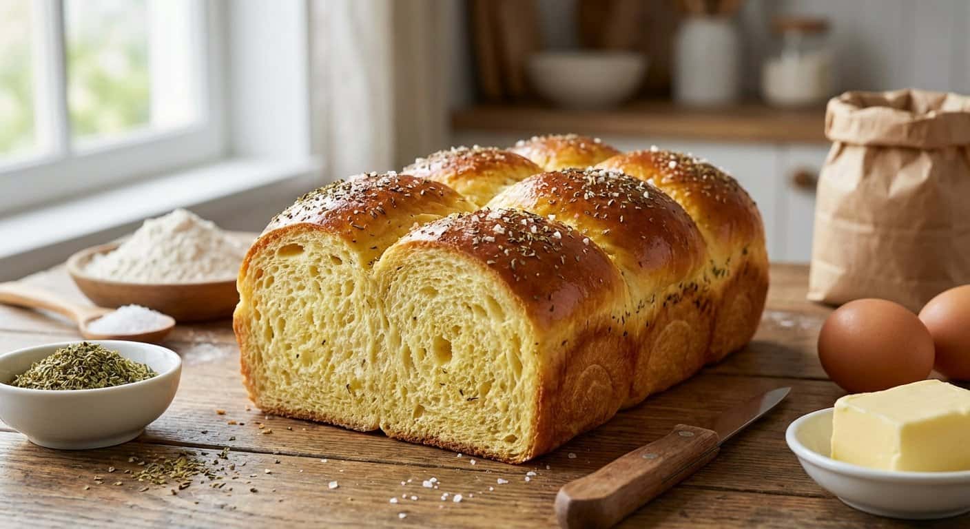Brioche Tradicional con Orégano