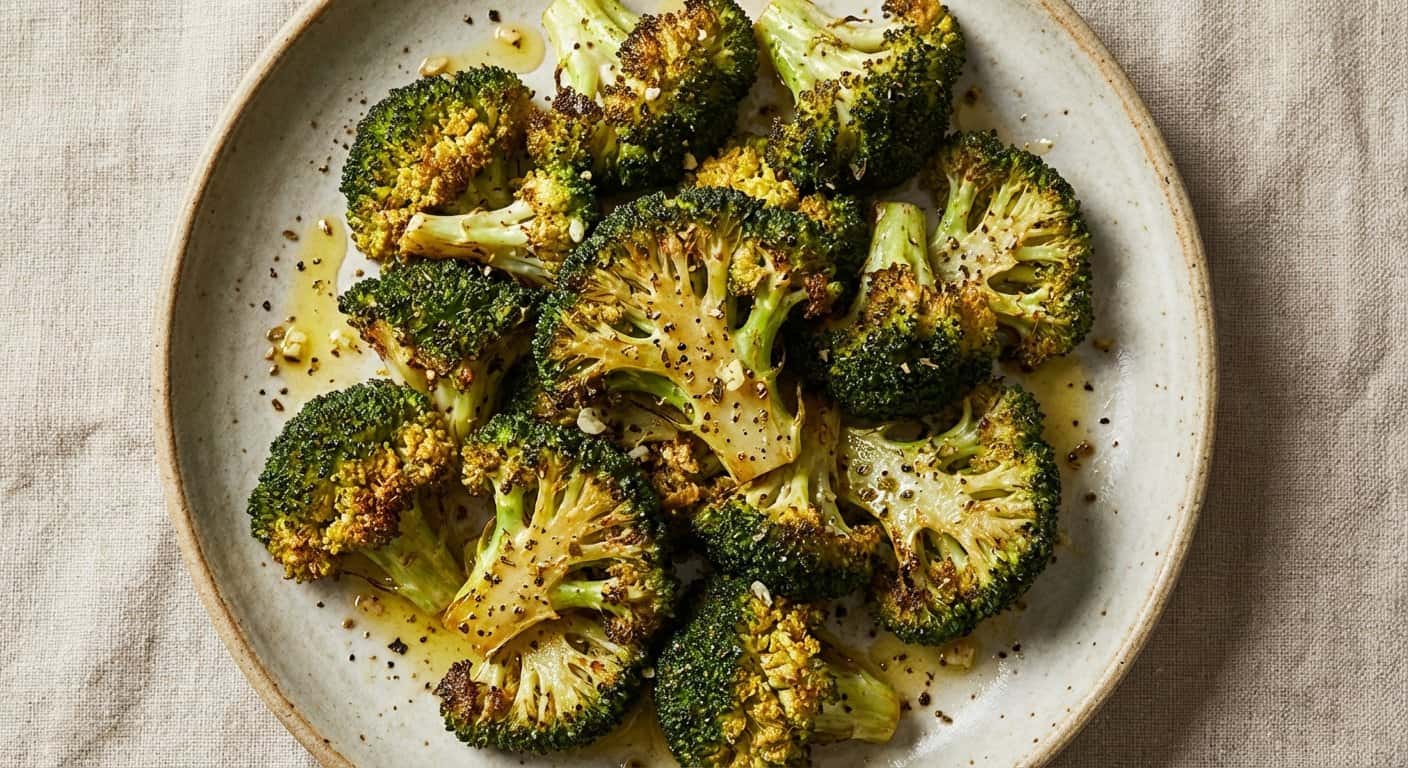 Brócoli Asado con Orégano