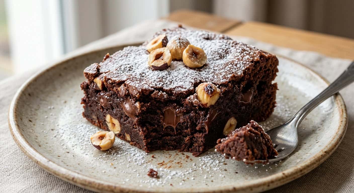 Brownie de Avellana en Thermomix