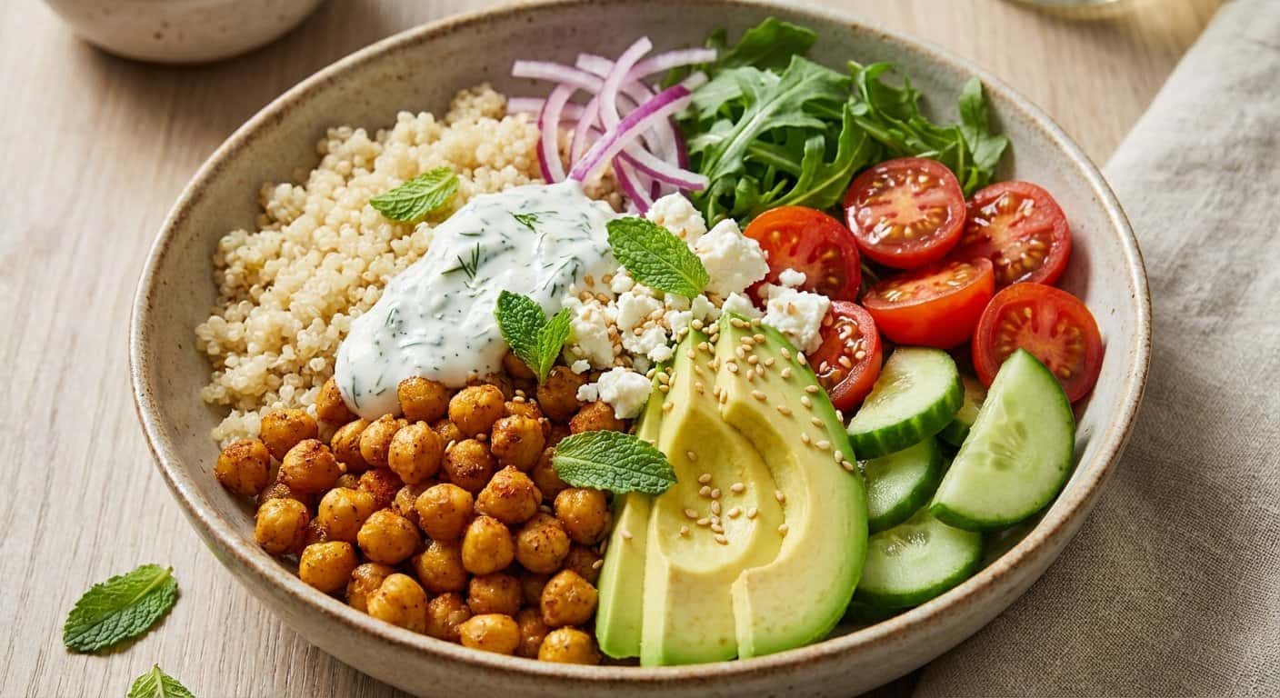 Buddha Bowl Mediterráneo