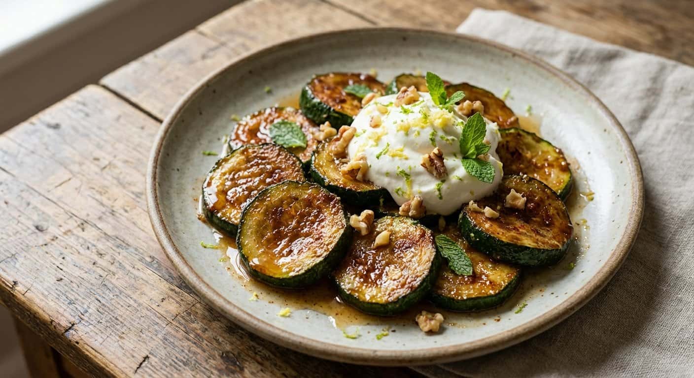 Calabacín Salteado con Toque Picante