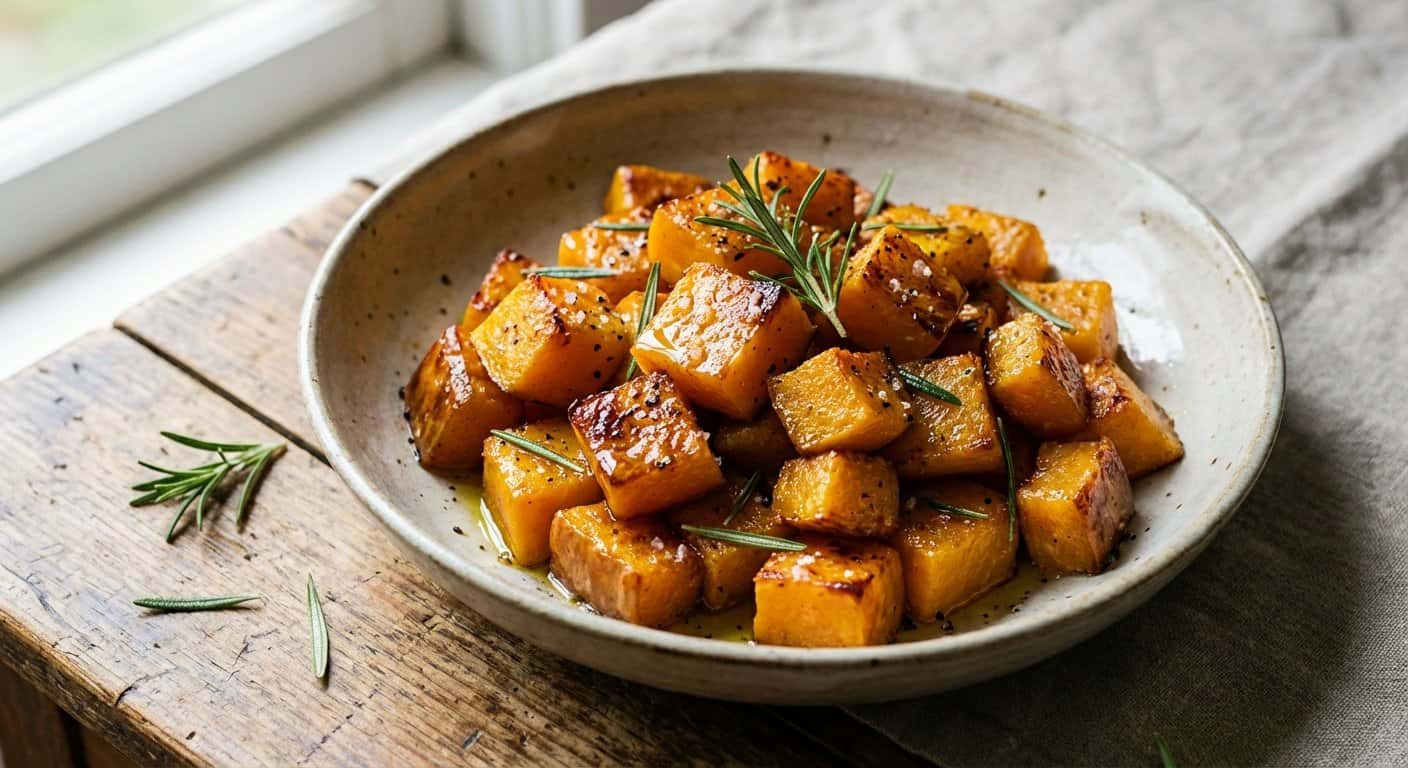 Calabaza Asada con Romero